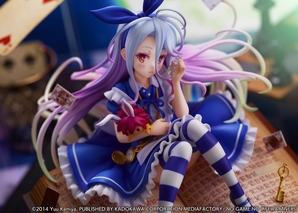 No Game No Life Shiro (Alice in Wonderland Ver.) 1/7 Scale Shibuya Scramble Figure