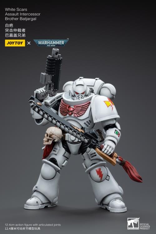 Warhammer 40K White Scars Assault Intercessor Brother Batjargal 1/18 Scale Figure (Reissue)