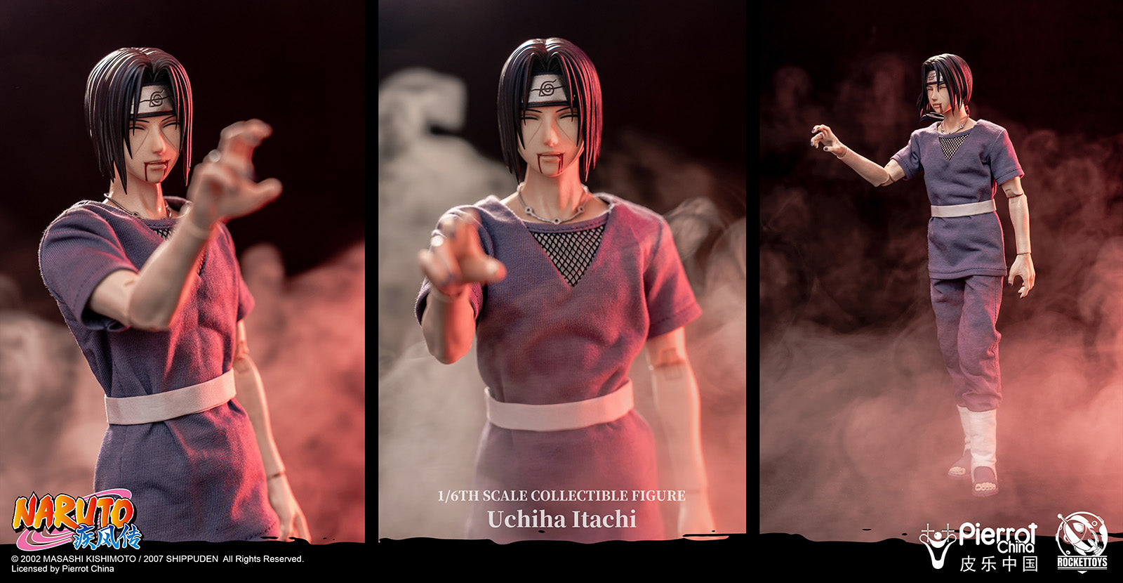 Naruto Shippuden Itachi Uchiha 1/6 Scale Figure