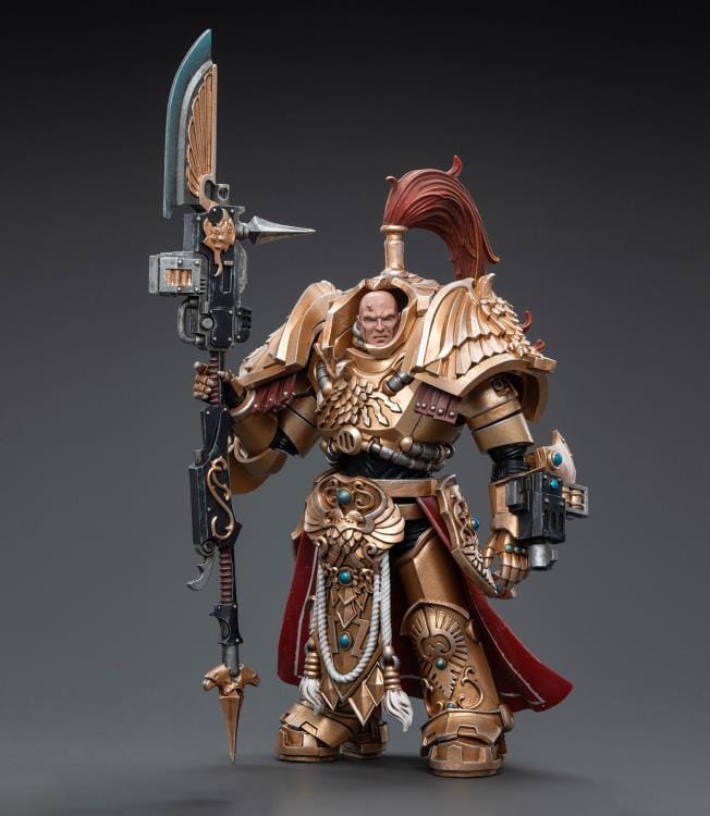 Warhammer 40K Adeptus Custodes Shield Captain in Allarus Terminator Armor Hydon Seronis 1/18 Scale Figure