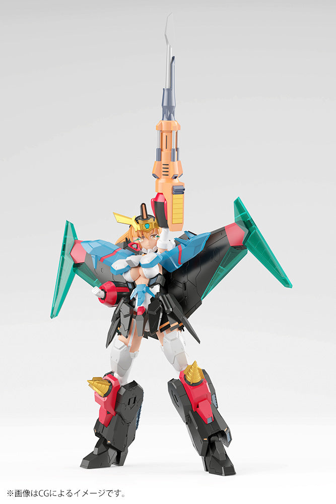 The King of Braves GaoGaiGar Final Cross Frame Girl Gaofighgar Model Kit