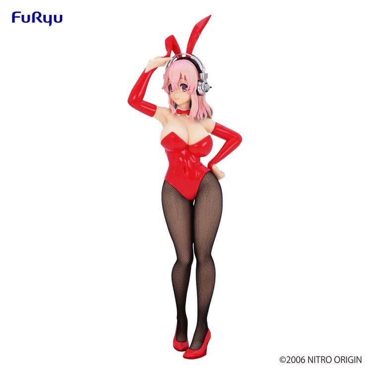 Nitroplus BiCute Bunnies Super Sonico (Red Rabbit Ver.) Figure