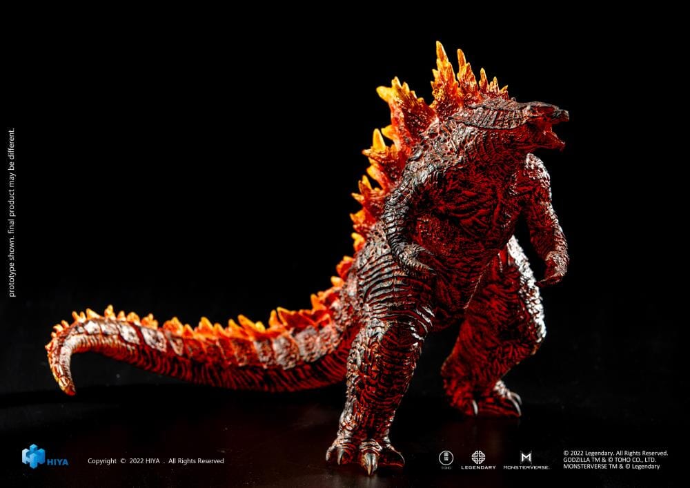 Godzilla King of the Monsters Stylist Series Burning Godzilla Exclusive Figure