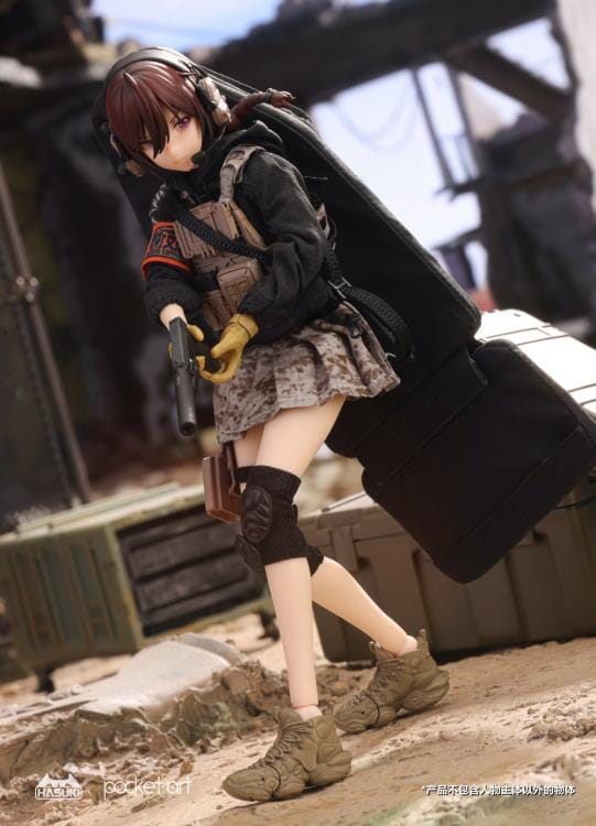 Pocket Art Series Uzukirei (Heavy Shield Hand) 1/12 Scale Figure