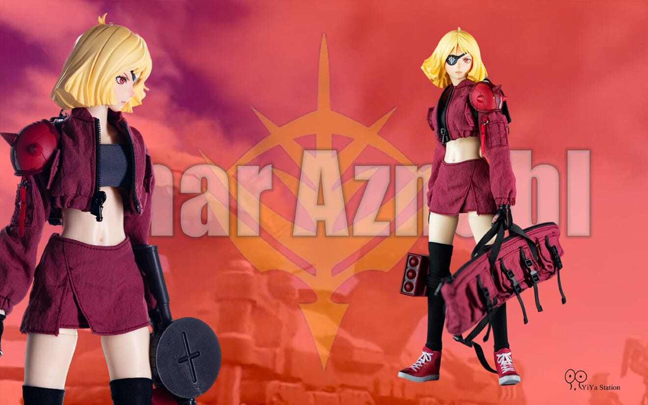 Mobile Suit Gundam Sayla Mass (Char's Zaku Costume) 1/9 Scale Figure