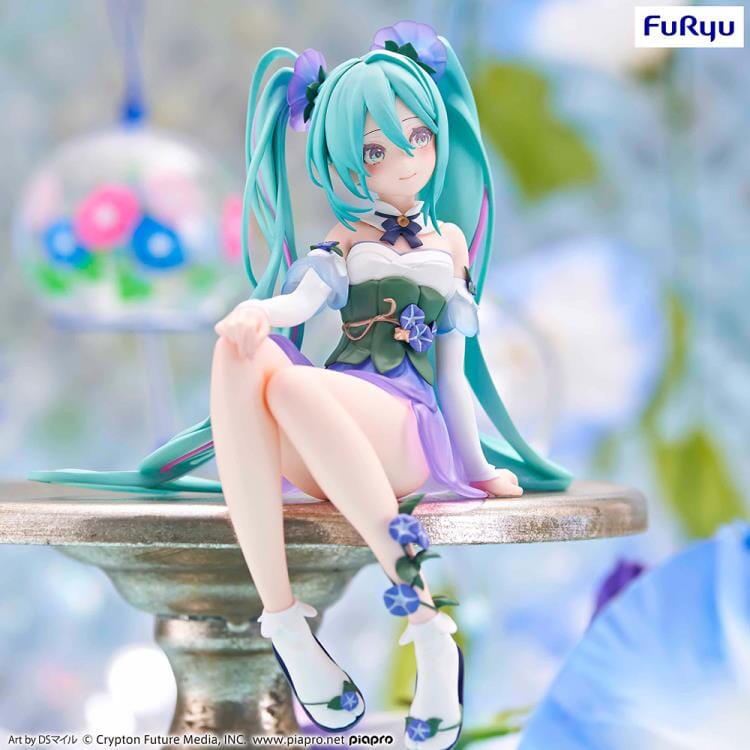 Vocaloid Hatsune Miku (Flower Fairy Morning Glory Ver.) Noodle Stopper Figure