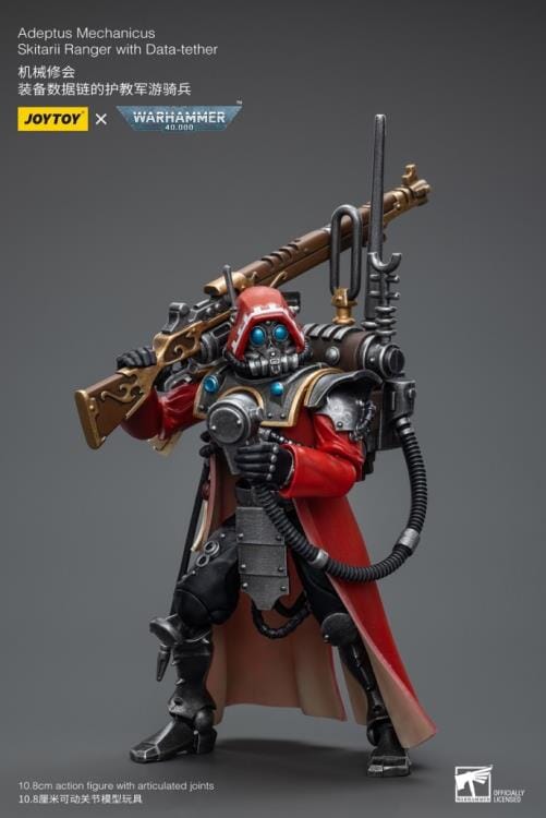 Warhammer 40K Adeptus Mechanicus Skitarrii Ranger with Data-Tether 1/18 Scale Figure