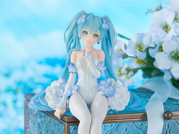 Vocaloid Hatsune Miku (Flower Fairy Nemophila Ver.) Noodle Stopper Figure (Reissue)