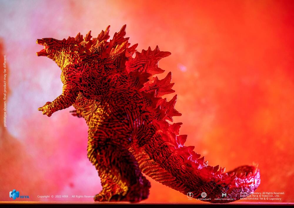 Godzilla King of the Monsters Stylist Series Burning Godzilla Exclusive Figure