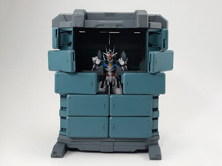 Mobile Suit Gundam The Witch From Mercury Realistic Model Series G Structure (GS07-B) MS Container (Material Color Edition)