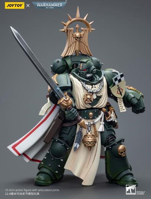 Warhammer 40k Dark Angels Master with Power Fist 1/18 Scale Figure