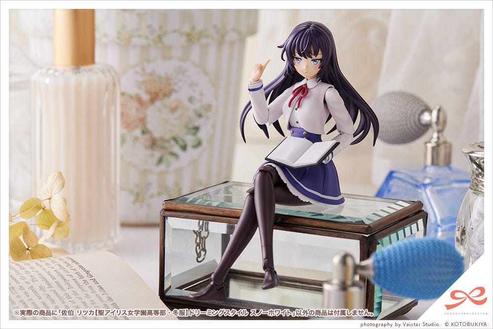 Sousai Shojo Teien St. Iris Girl's High School Winter Clothes Ritsuka Saeki (Dreaming Style Snow White Ver.) 1/10 Scale Model Kit