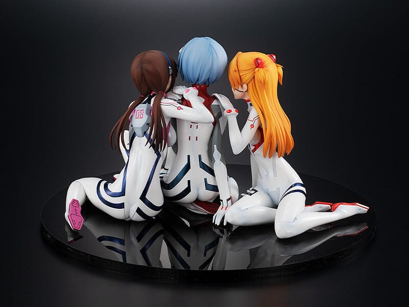 Rebuild of Evangelion KD Colle Asuka/Rei/Mari (Newtype Cover Ver.) 1/8 Scale Figure Set