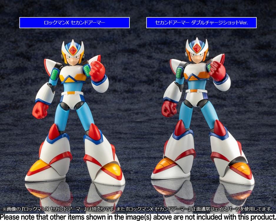 Mega Man X2 (Second Armor Double Charge Shot Ver.) 1/12 Scale Model Kit