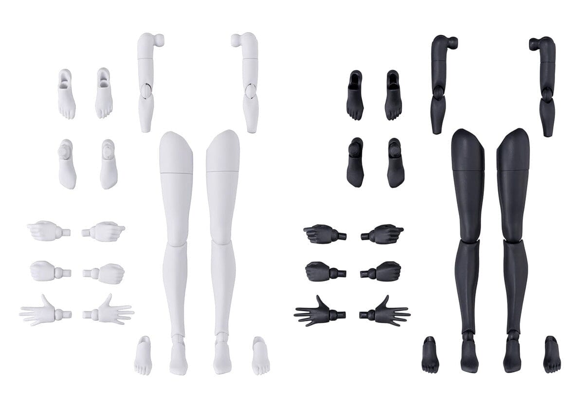 30 Minutes Sisters Option Body Parts Arm & Leg Parts (White and Black)