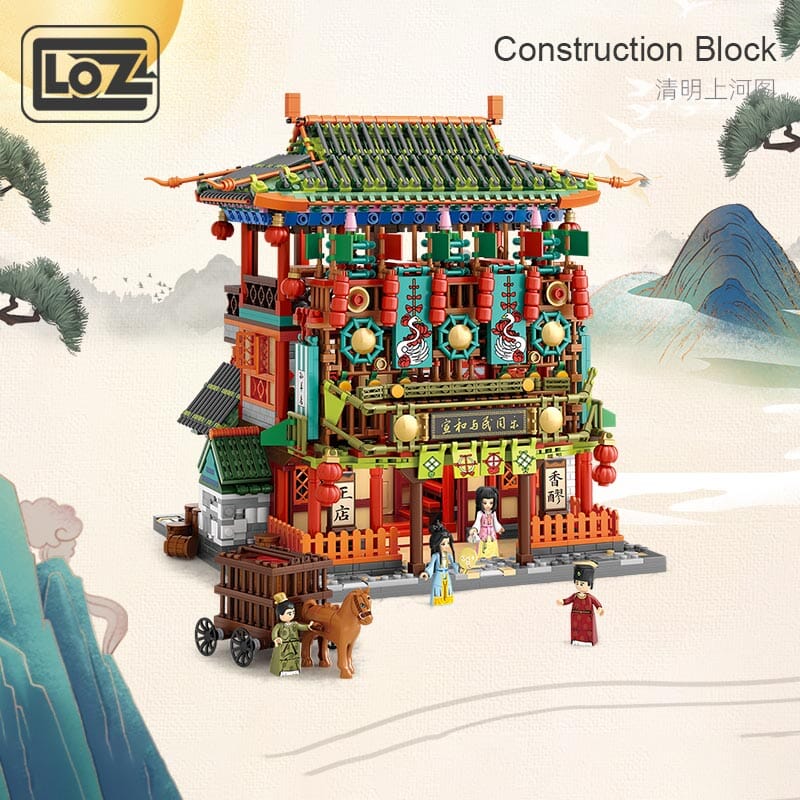 LOZ Architecture Diamond Blocks 1056 Sun Yangzheng Store