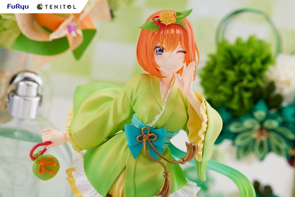 The Quintessential Quintuplets Tenitol Yotsuba Nakano (Mini Skirt Yukata Ver.) Figure