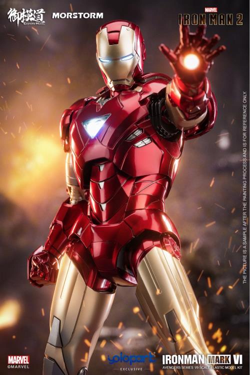 Iron Man 2 Iron Man Mark 4/6 Deluxe 1/9 Scale Model Kit