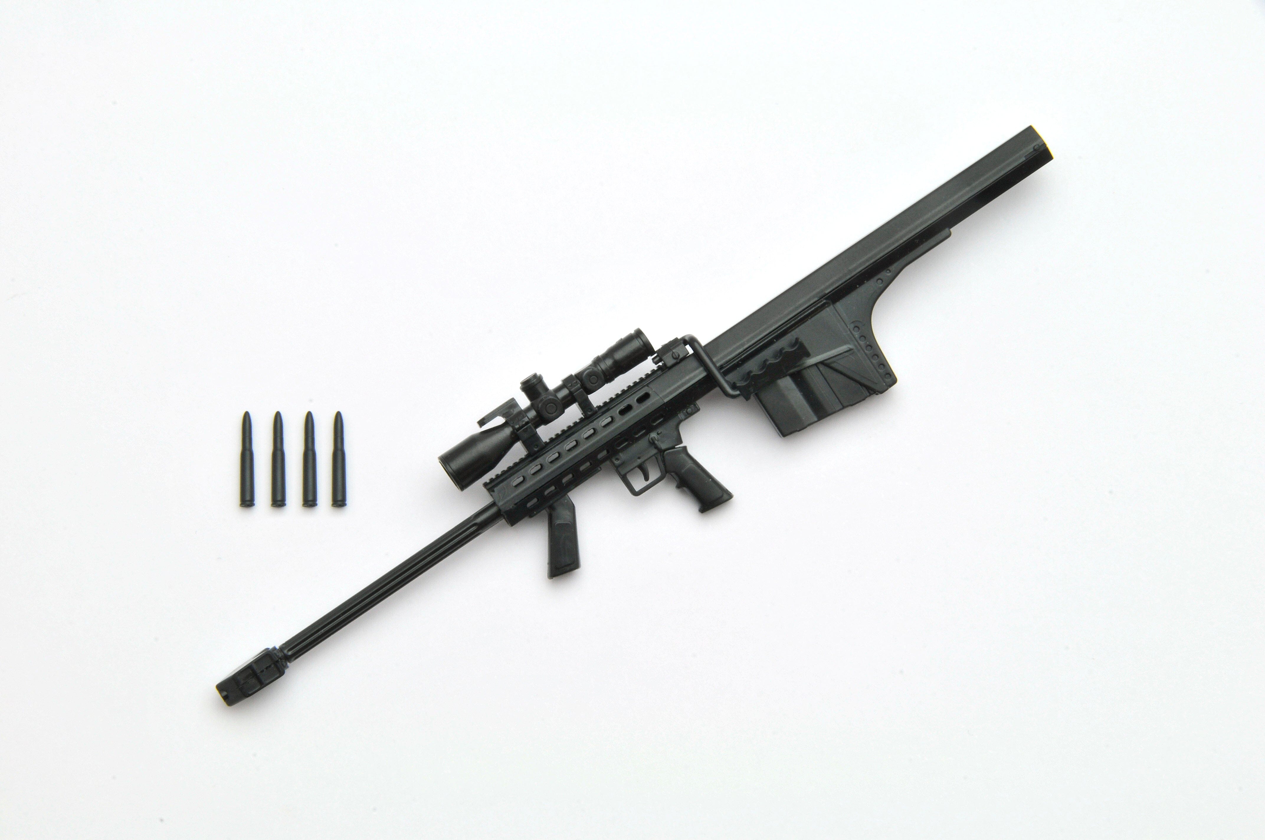 TomyTec Little Armory 1/12 LA004 M82A2 Type Large Caliber Rifle