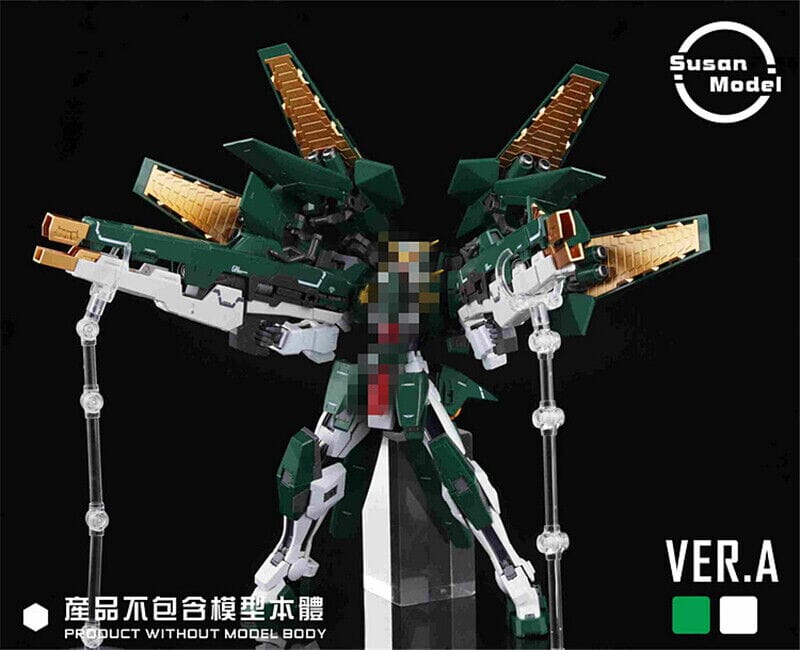 SU015A Susan Model R3 Modified Parts A for 1/100 MG GN-002 Dynames Model (Green)