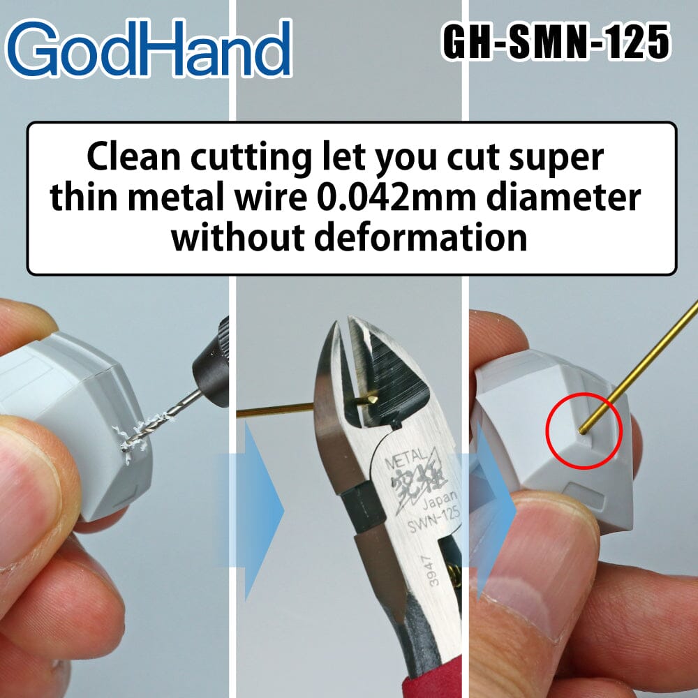 GodHand GH-SWN-125 Metal Wire Nipper