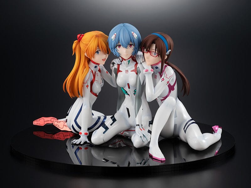 Rebuild of Evangelion KD Colle Asuka/Rei/Mari (Newtype Cover Ver.) 1/8 Scale Figure Set