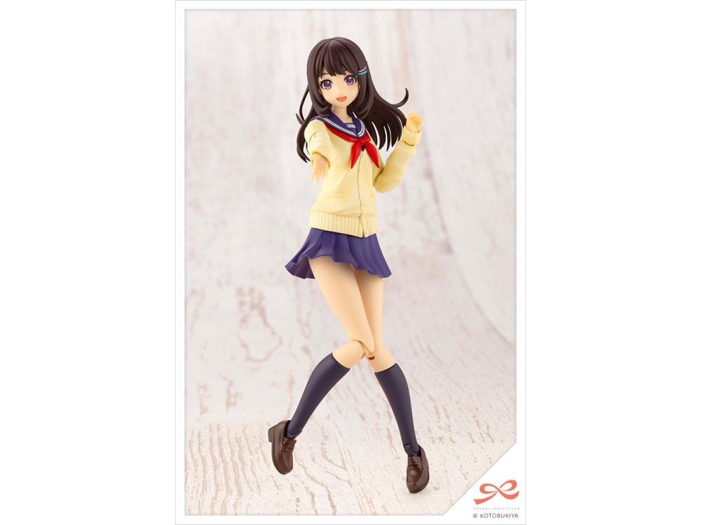 Sousai Shoujo Teien Touou High School Winter Clothes Madoka Yuki 1/10 Scale Model Kit