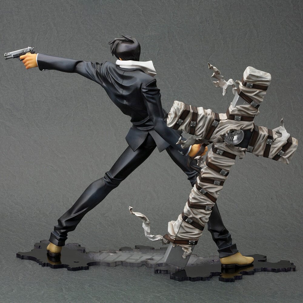 Trigun Badlands Rumble ArtFX J Nicholas D. Wolfwood (Renewal Package Ver.) 1/8 Scale Figure (Reissue)