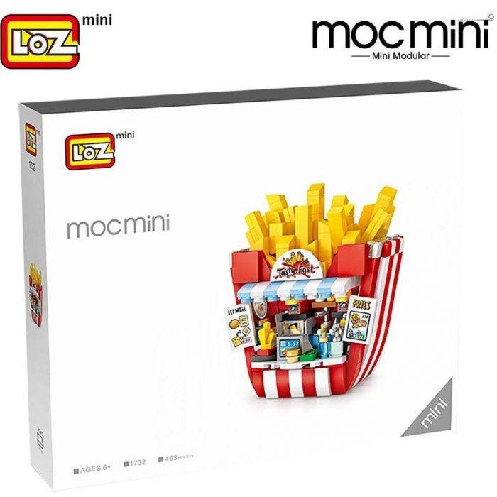 LOZ Mini Modular 1732 French Fries Shop