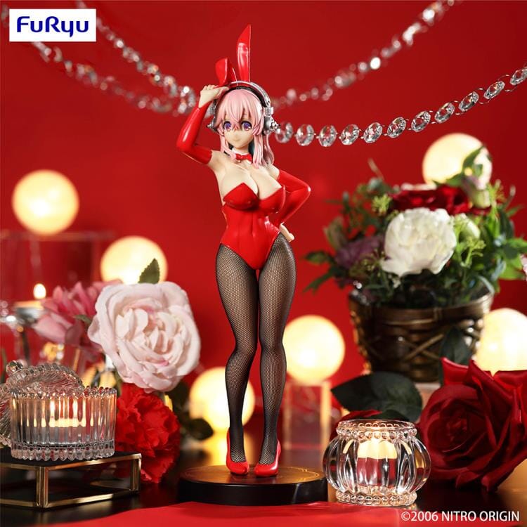 Nitroplus BiCute Bunnies Super Sonico (Red Rabbit Ver.) Figure