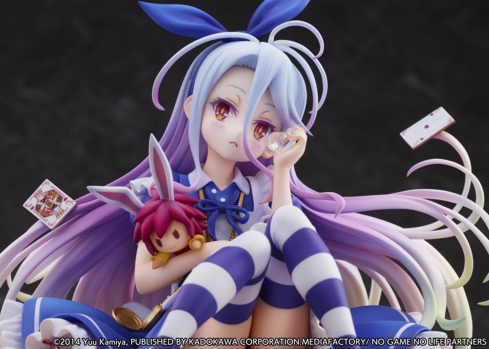 No Game No Life Shiro (Alice in Wonderland Ver.) 1/7 Scale Shibuya Scramble Figure