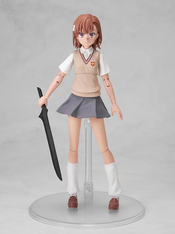 A Certain Scientific Railgun T Kadokawa Plastic Model Series Mikoto Misaka (DX Ver.) Model Kit