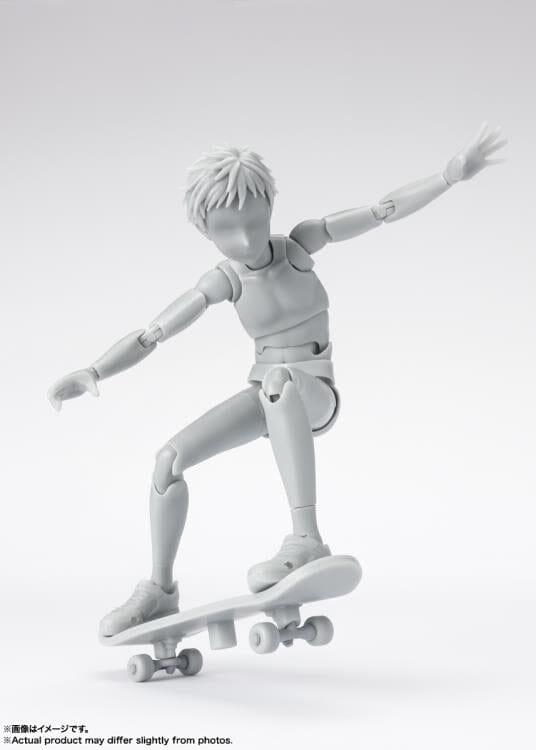 S.H.Figuarts DX Body-kun School Life Edition Set (Gray Color Ver.)