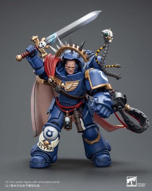 Warhammer 40k Ultramarines Captain in Gravis Armour 1/18 Scale Figure