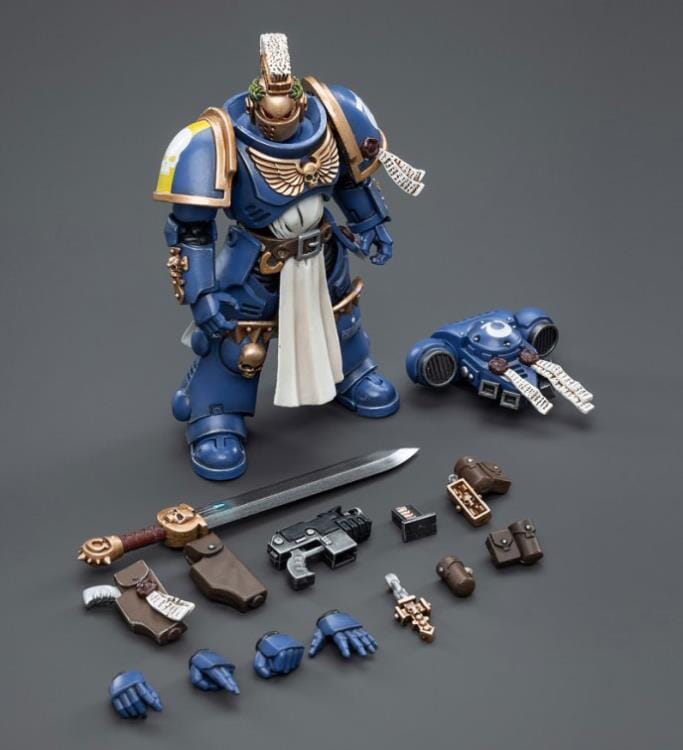 Warhammer 40K Ultramarines Primaris Company Champion Brother Parnaeus 1/18 Scale Figure