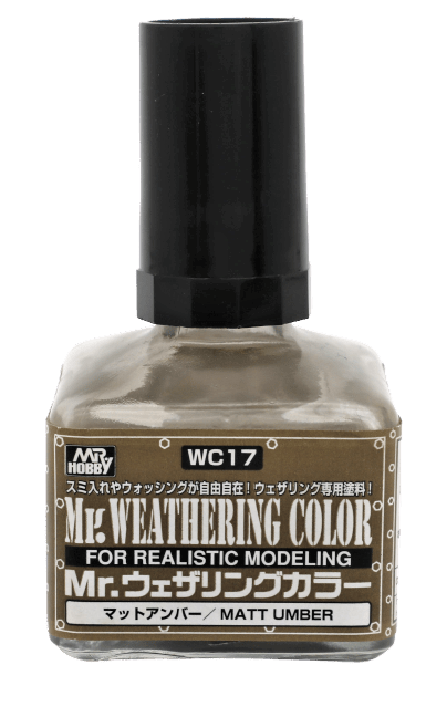 WC17 Mr. Weathering Color - Matt Umber