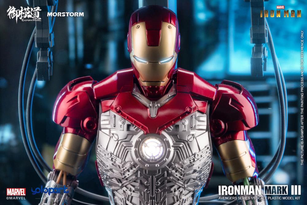 Iron Man Mark III Deluxe 1/9 Scale Model Kit