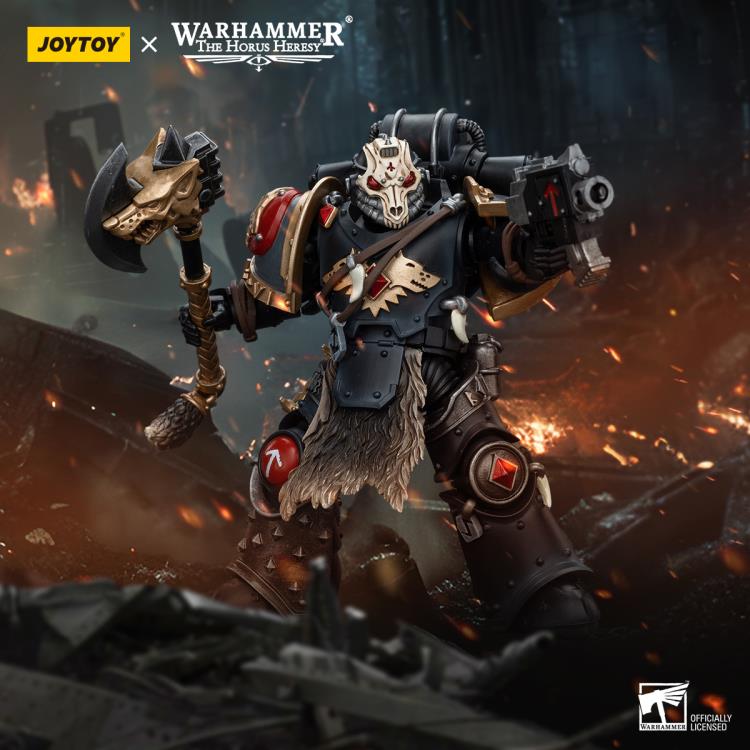 Warhammer 40K Space Wolves Deathsworn Squad 5th Squad Mate 1/18 Scale Action Figure