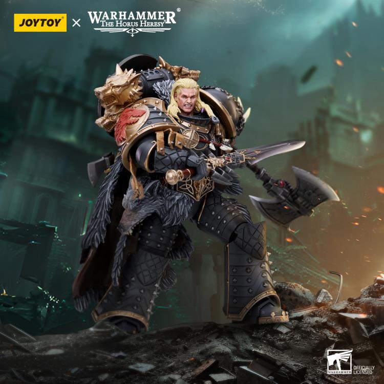 Warhammer 40K Space Wolves Leman Russ, Primarch of the VIth Legion 1/18 Scale Action Figure