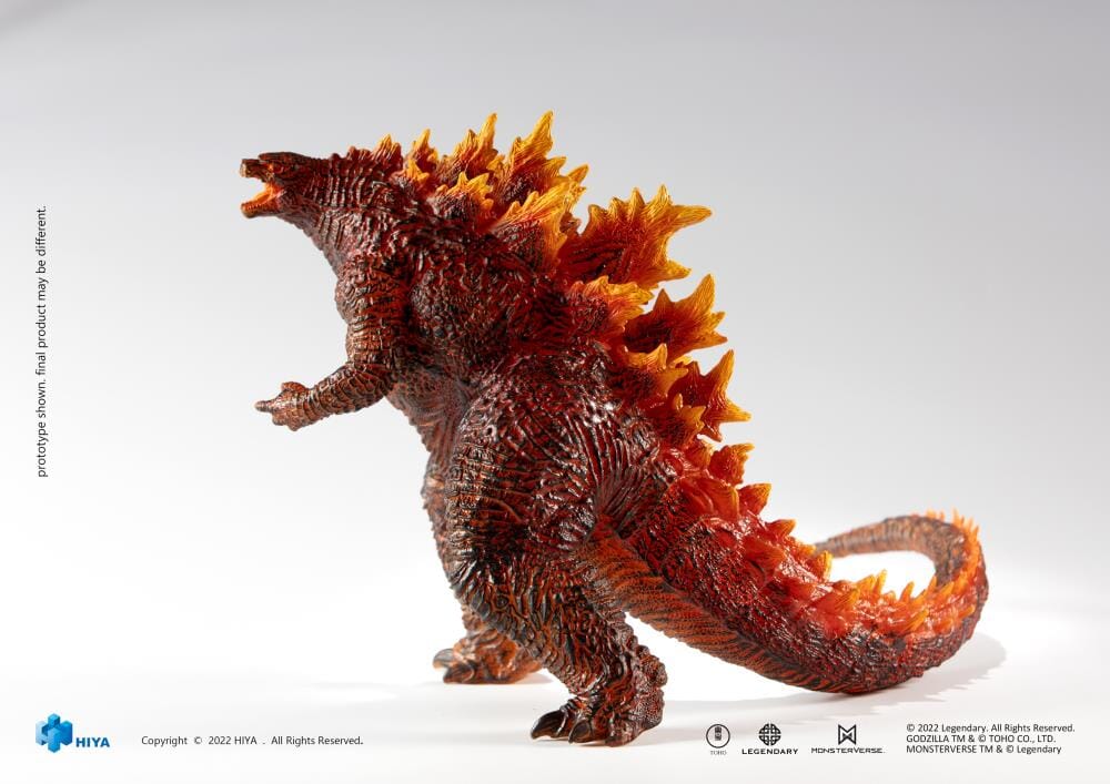 Godzilla King of the Monsters Stylist Series Burning Godzilla Exclusive Figure