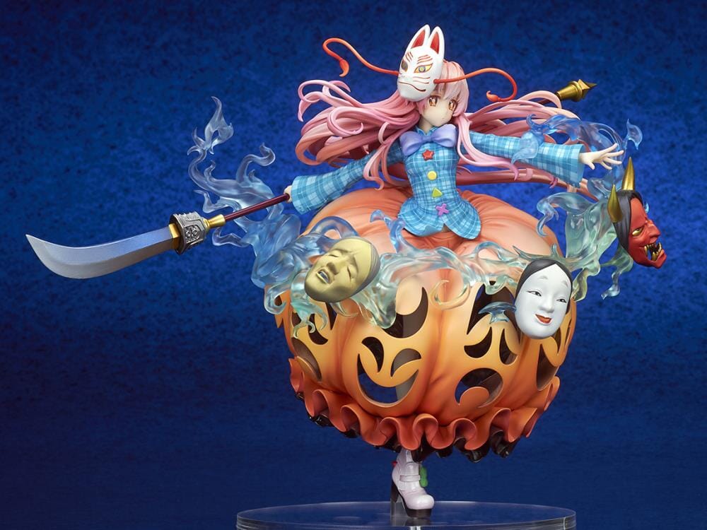 Touhou Project Hata no Kokoro (The Expressive Poker Face Ver.) (Light Arms Edition) 1/8 Scale Figure