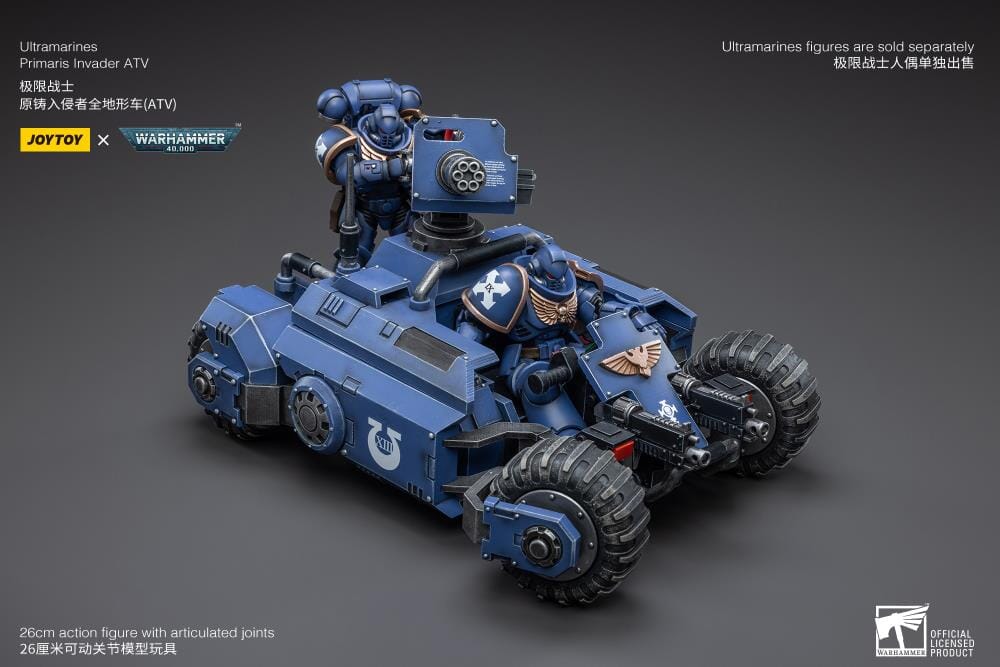 Warhammer 40k Ultramarines 1/18 Scale Primaris Invader ATV