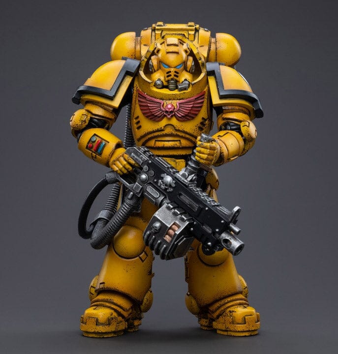 Warhammer 40K Imperial Fists Heavy Intercessors 01 1/18 Scale Figure