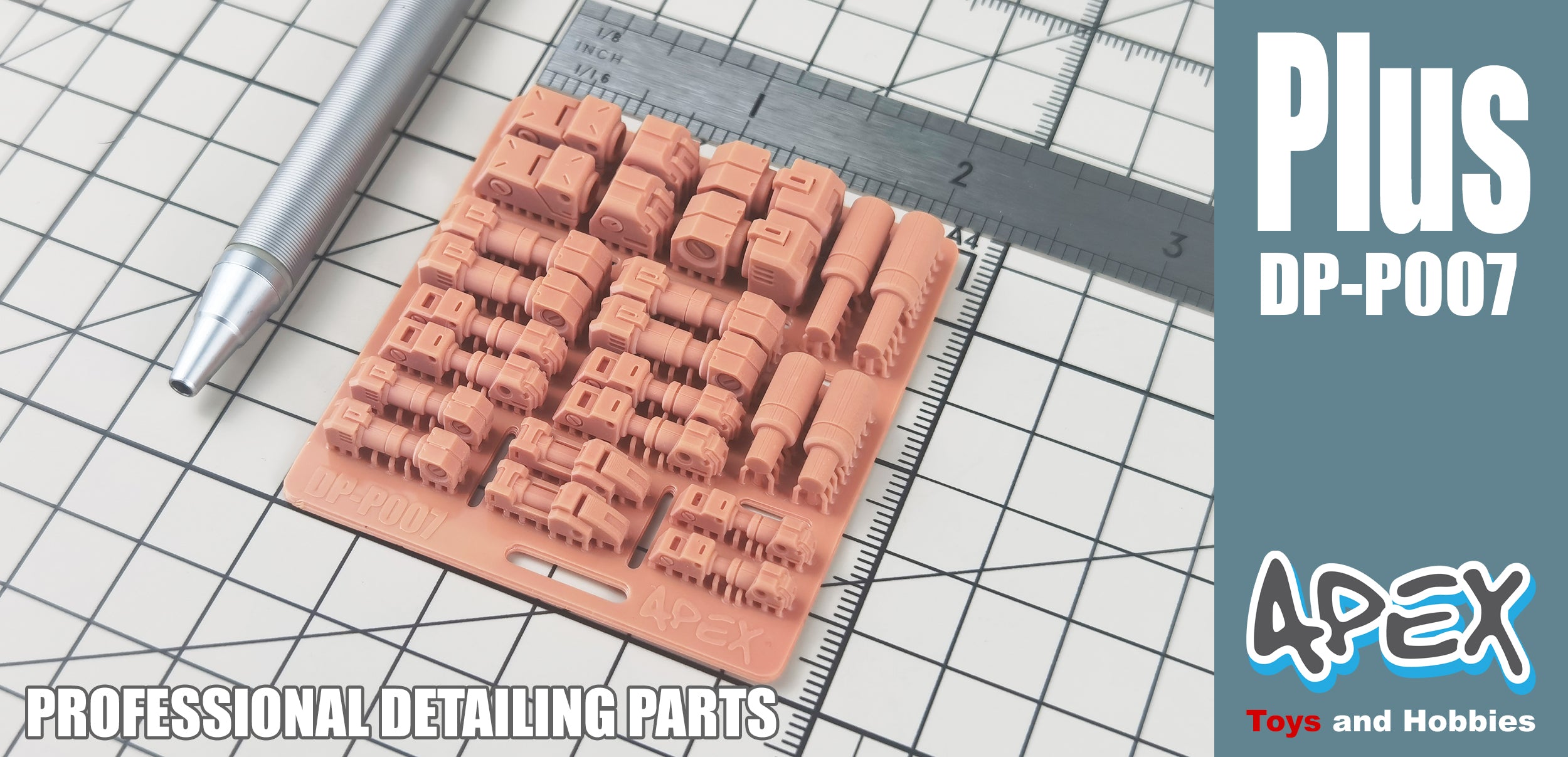 Apex Detailing Parts DP-P007 Detail Pistons Addon