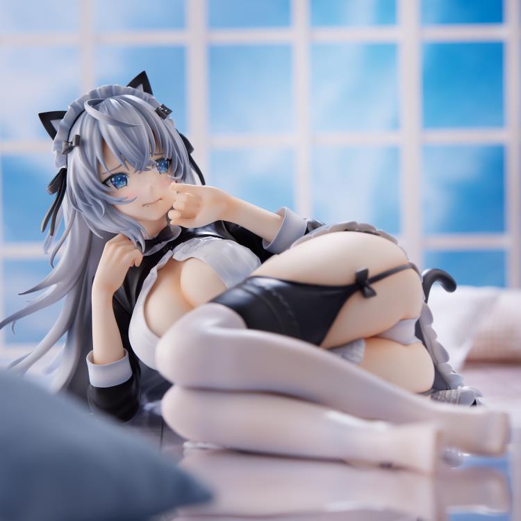 Komashiro Illustration Maid Nyanko Figure