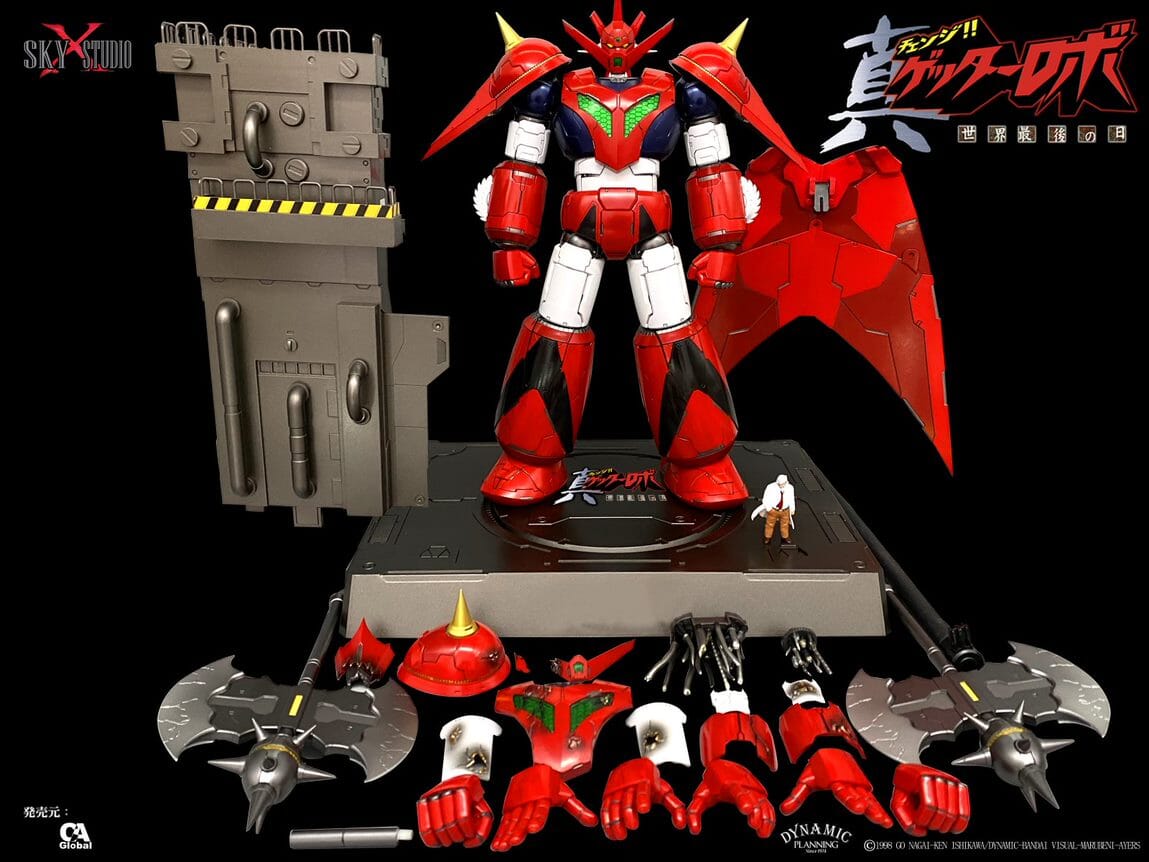 Sky X Studio Change!! Getter Robo Sekai Saigo no Hi Getter Dragon Action Figure