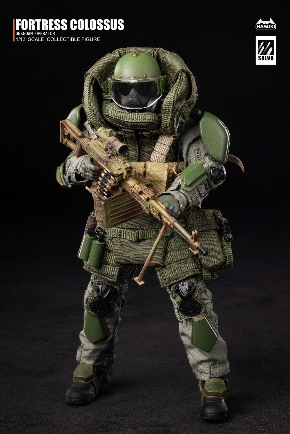 Hasuki Salvo (Fortress Colossus Unknown Operator) 1/12 Scale Figure