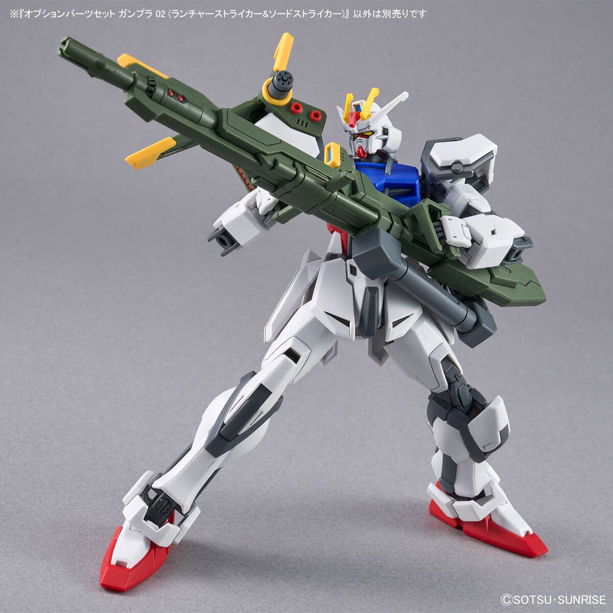 Mobile Suit Gundam SEED GUNPLA 02 Launcher Striker & Sword Striker 1/144 Scale Optional Parts Set