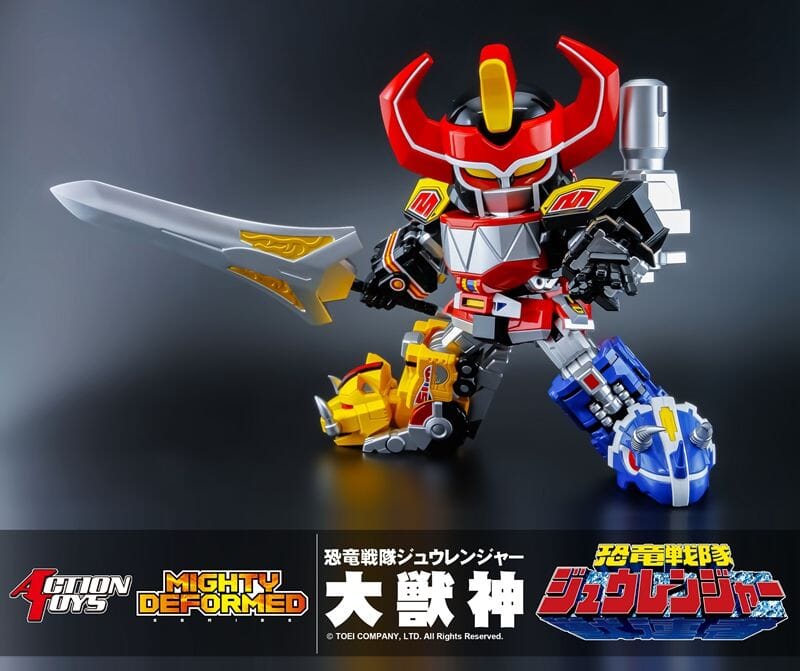 Kyoryu Sentai Zyuranger Mighty Deformed Daizyujin