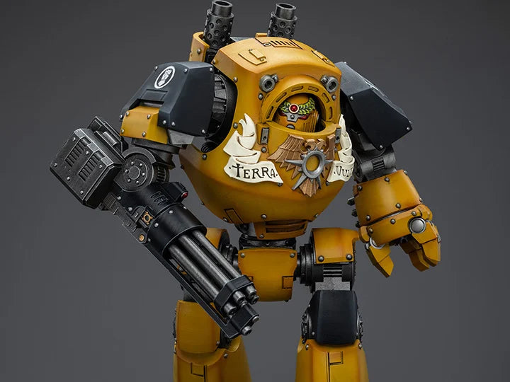 Warhammer 40K Imperial Fists Contemptor Dreadnought 1/18 Scale Figure